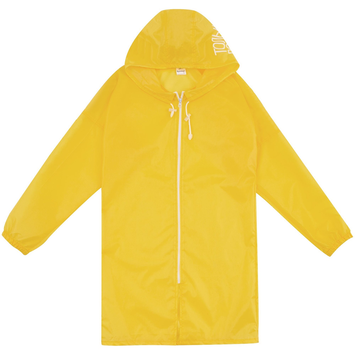 Дождевик Rainman Zip, желтый с логотипом