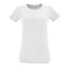 Футболка женская Regent Fit Women, белая с логотипом