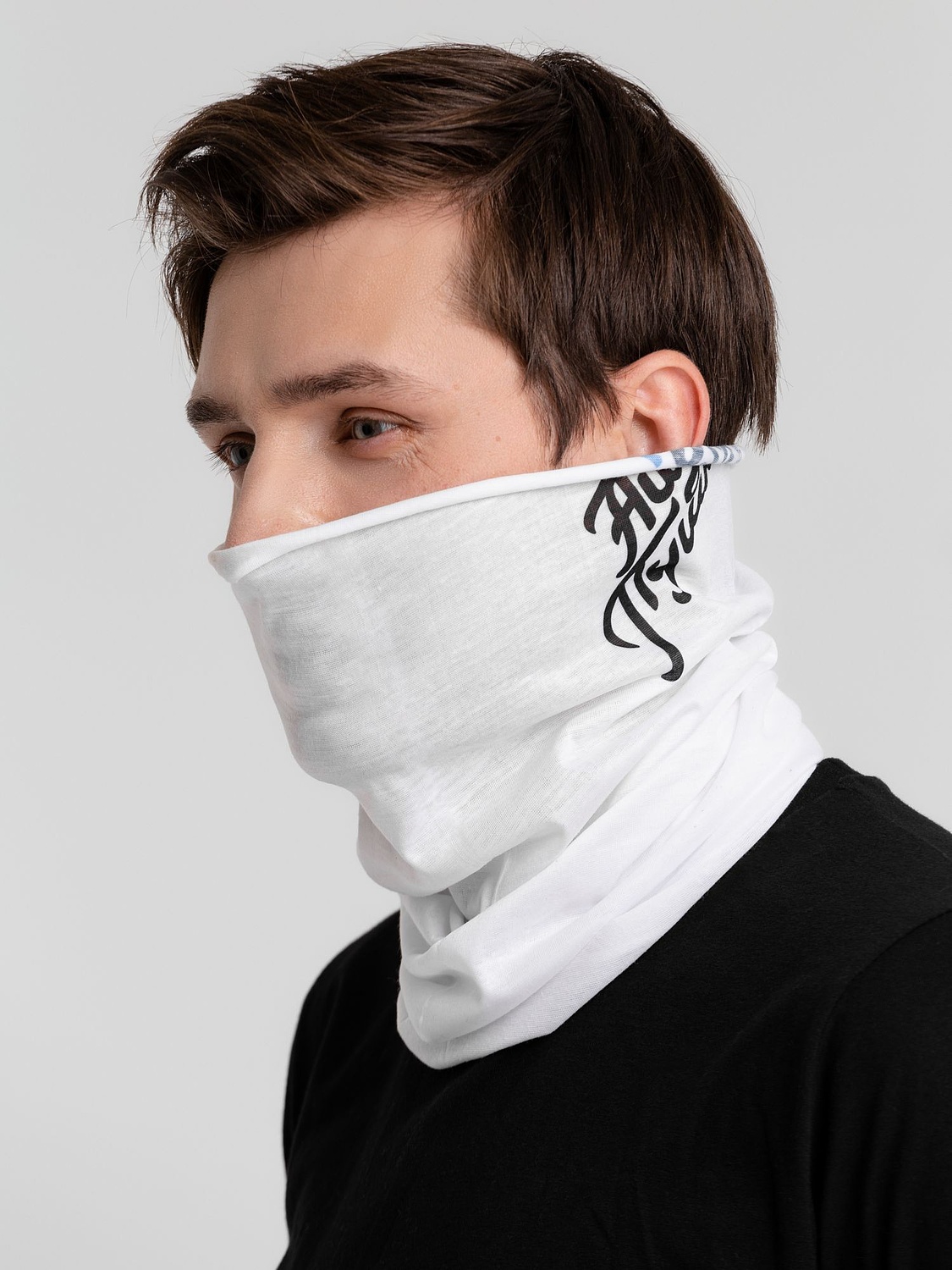 Многофункциональная бандана Bolt, белая