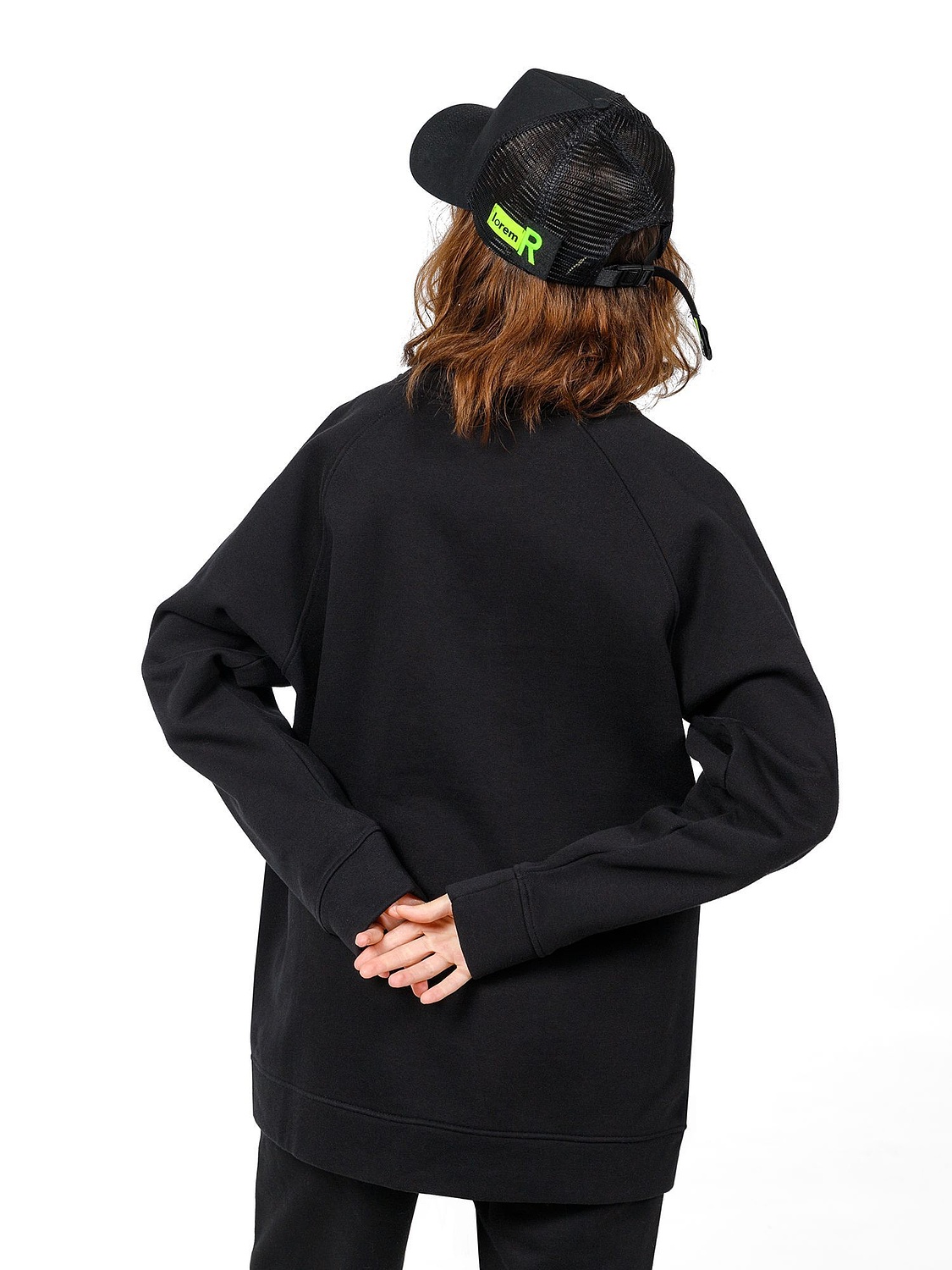 Бейсболка C3, черная с логотипом