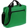 Сумка для документов Agenda, зеленая с логотипом