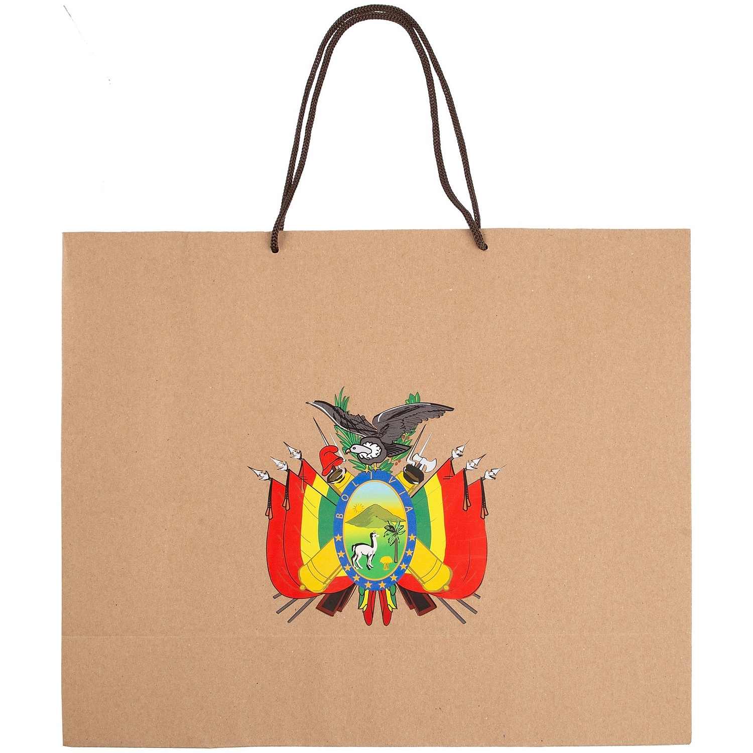 Пакет бумажный «Крафт», L, неокрашенный