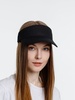Козырек Viseros, черный с логотипом