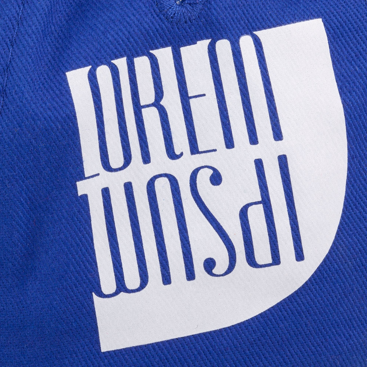 Бейсболка Apollo, ярко-синяя с логотипом