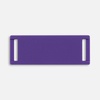 Лейбл из ПВХ Kova, фиолетовый с логотипом