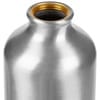Бутылка для воды Re-Source Sublime, серебристая с логотипом