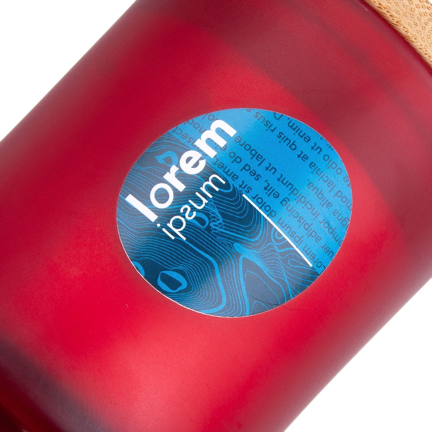 Свеча ароматическая Savor Flavor, ver.2, кедр и вишневый сироп