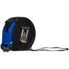 Рулетка Meter Plan, 5 м, черная с синим с логотипом