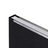 Ежедневник Frame Metal, недатированный, черный с логотипом