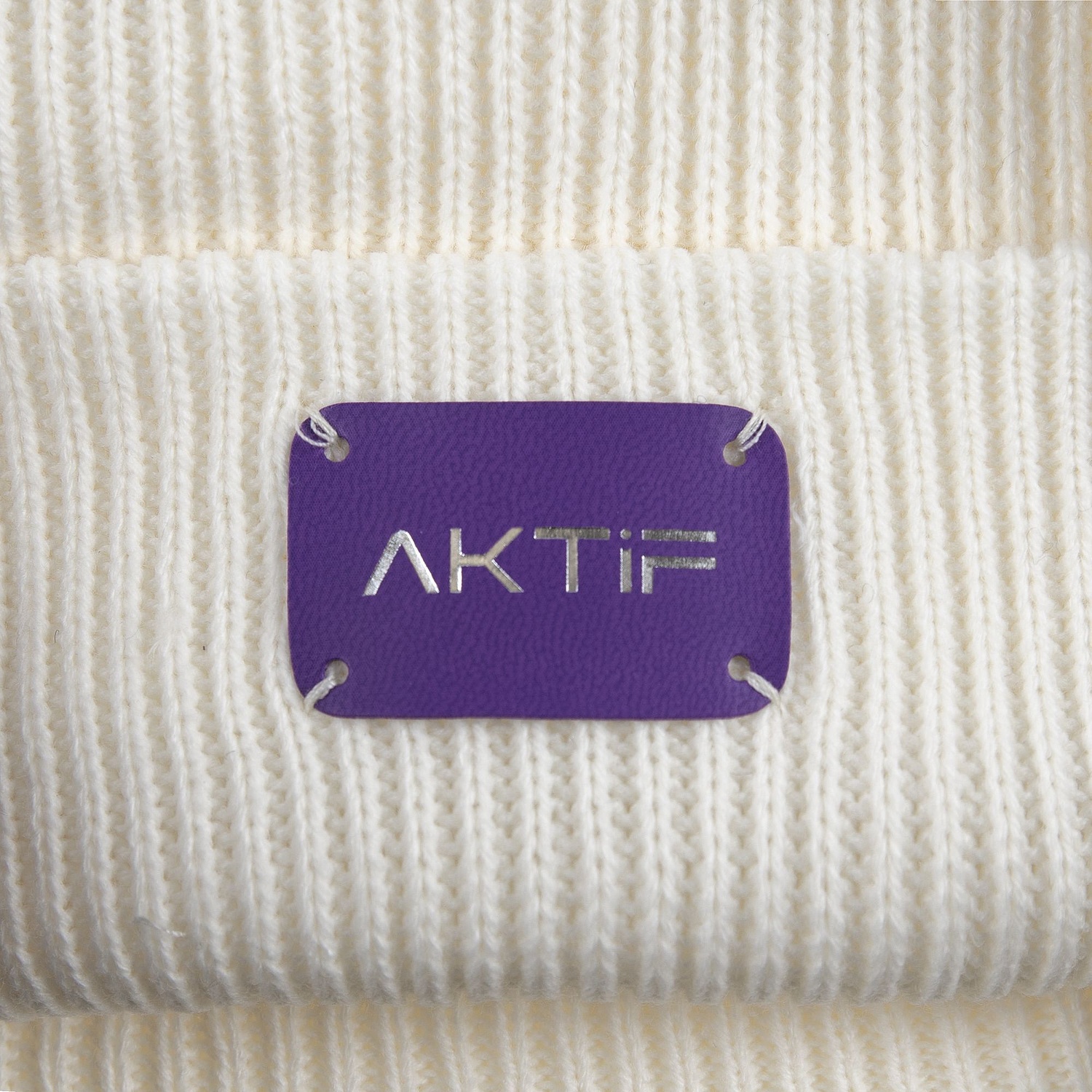 Лейбл Eta Latte, S, фиолетовый с логотипом