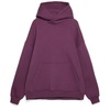 Худи Kulonga Oversize, фиолетовое с логотипом