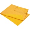 Плед для пикника Soft & Dry 2, желтый с логотипом