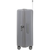 Чемодан Forza L, серый с логотипом