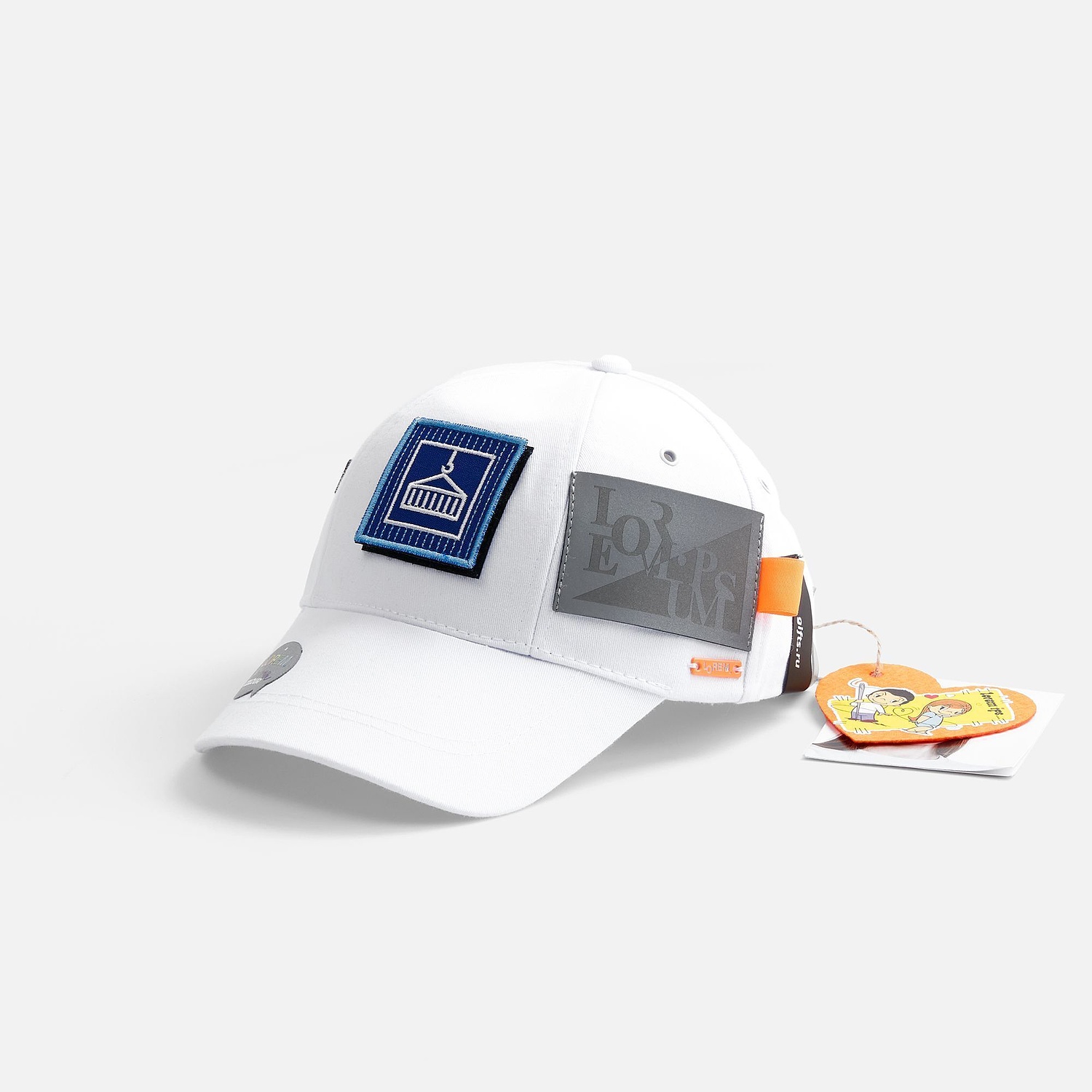 Бейсболка детская Capture Kids, красная с логотипом