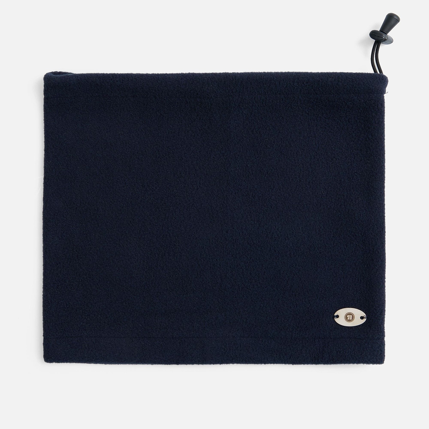 Шапка-шарф с утяжкой Blizzard, темно-синяя с логотипом