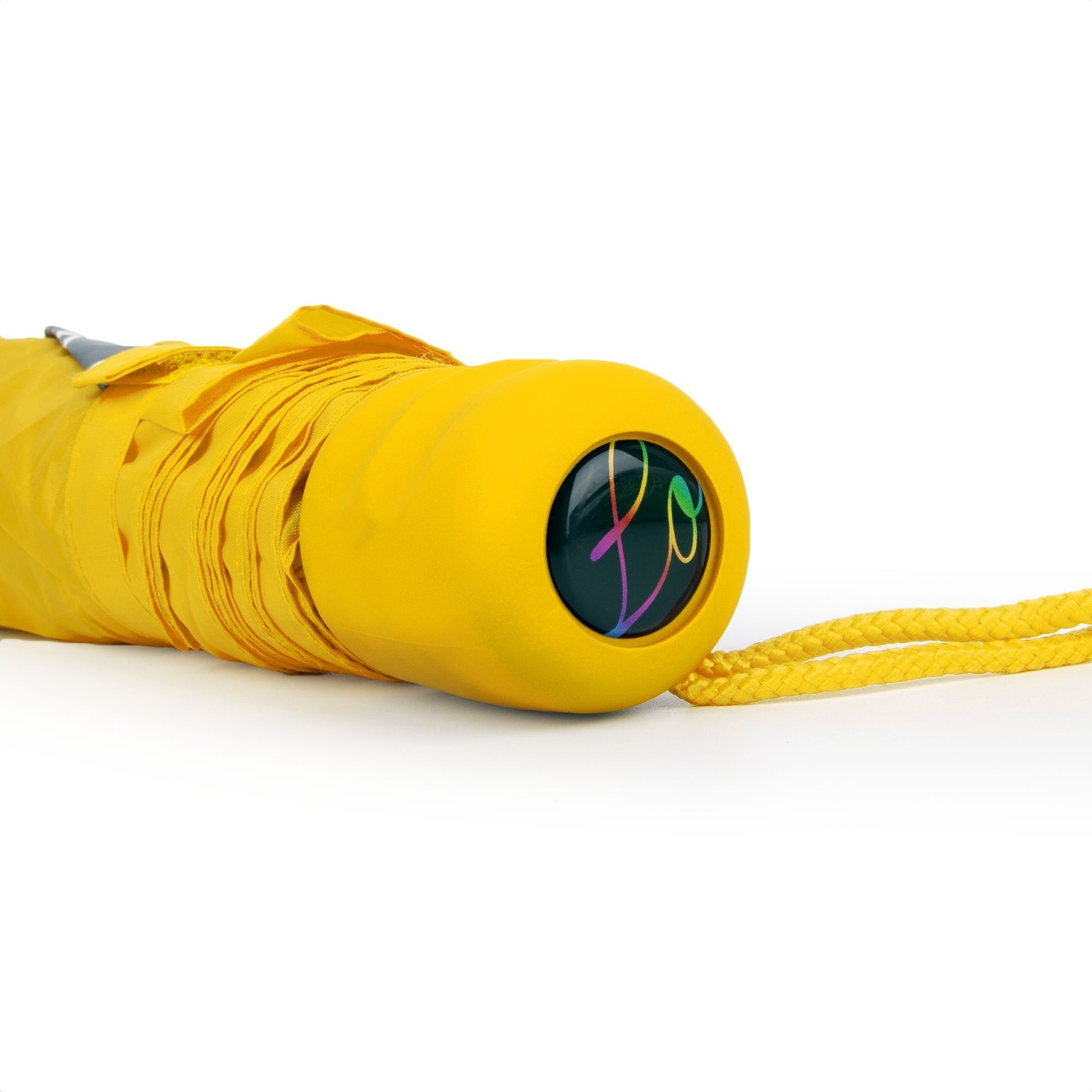 Зонт складной Basic, желтый