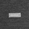 Футболка унисекс Firm Wear, черный меланж с логотипом