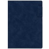 Ежедневник Lable Touch, недатированный, темно-синий с логотипом