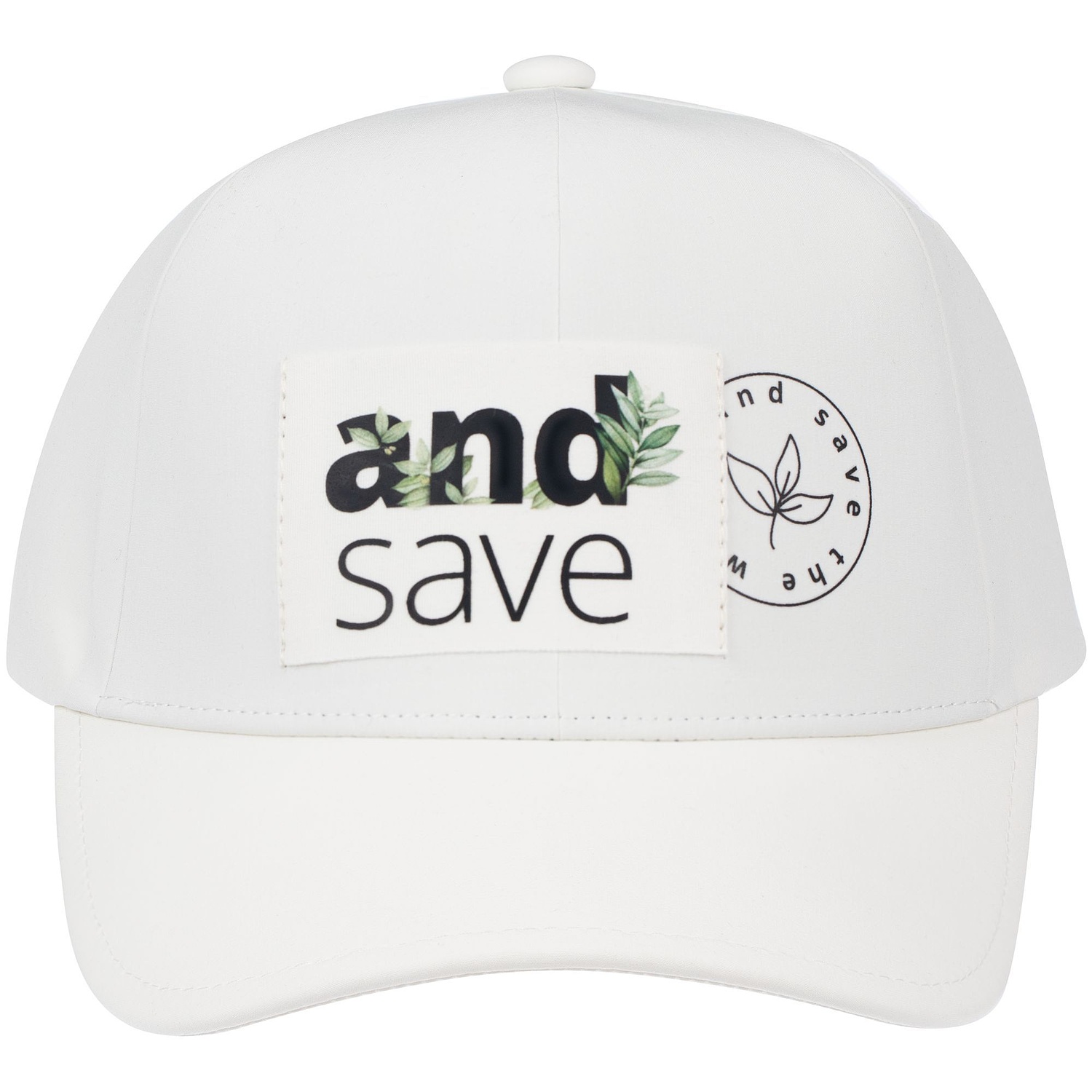 Лейбл хлопковый Doni, XL, беленый с логотипом