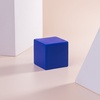 Антистресс «Кубик», синий с логотипом