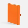 Ежедневник Favor, недатированный, оранжевый с логотипом