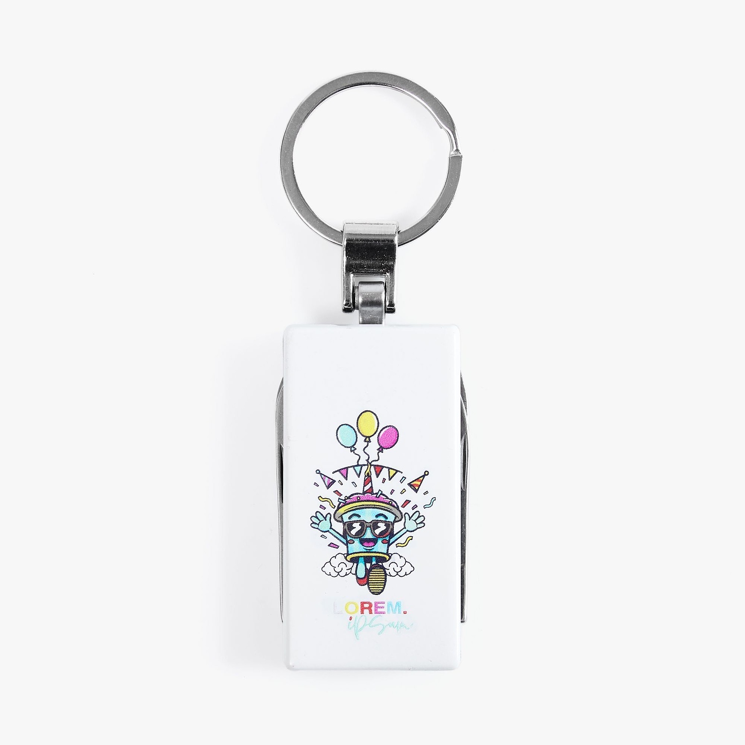 Брелок-мультитул Toolful, белый