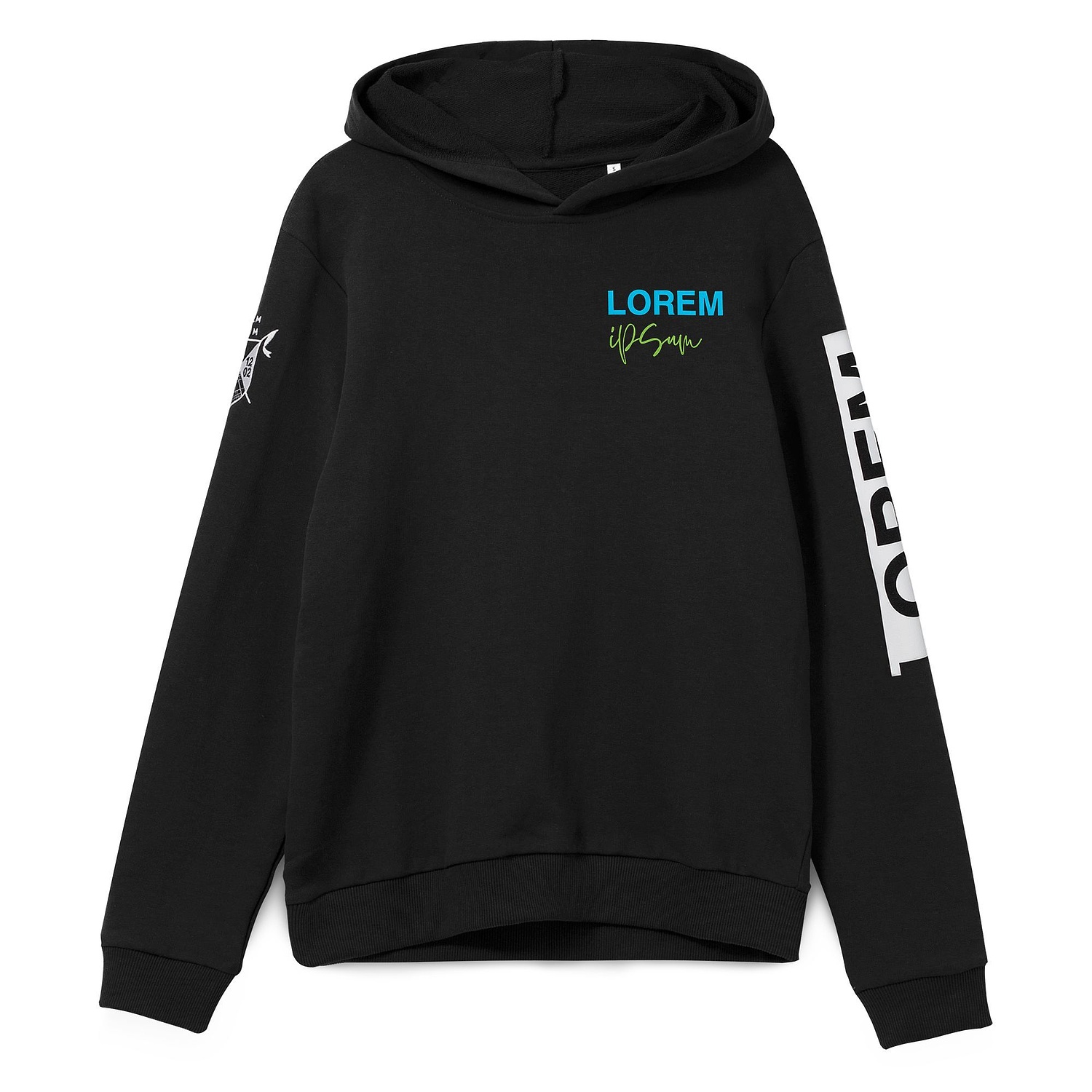 Худи Barta, темно-синее с логотипом