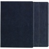 Ежедневник Flap на заказ, недатированный, синий с логотипом