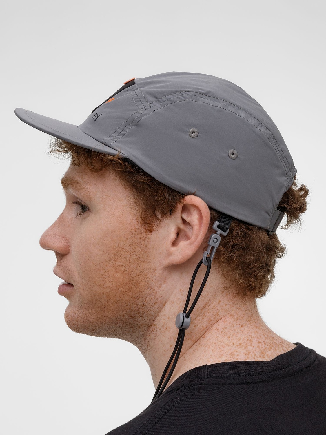 Бейсболка Ben Mac, серая с логотипом