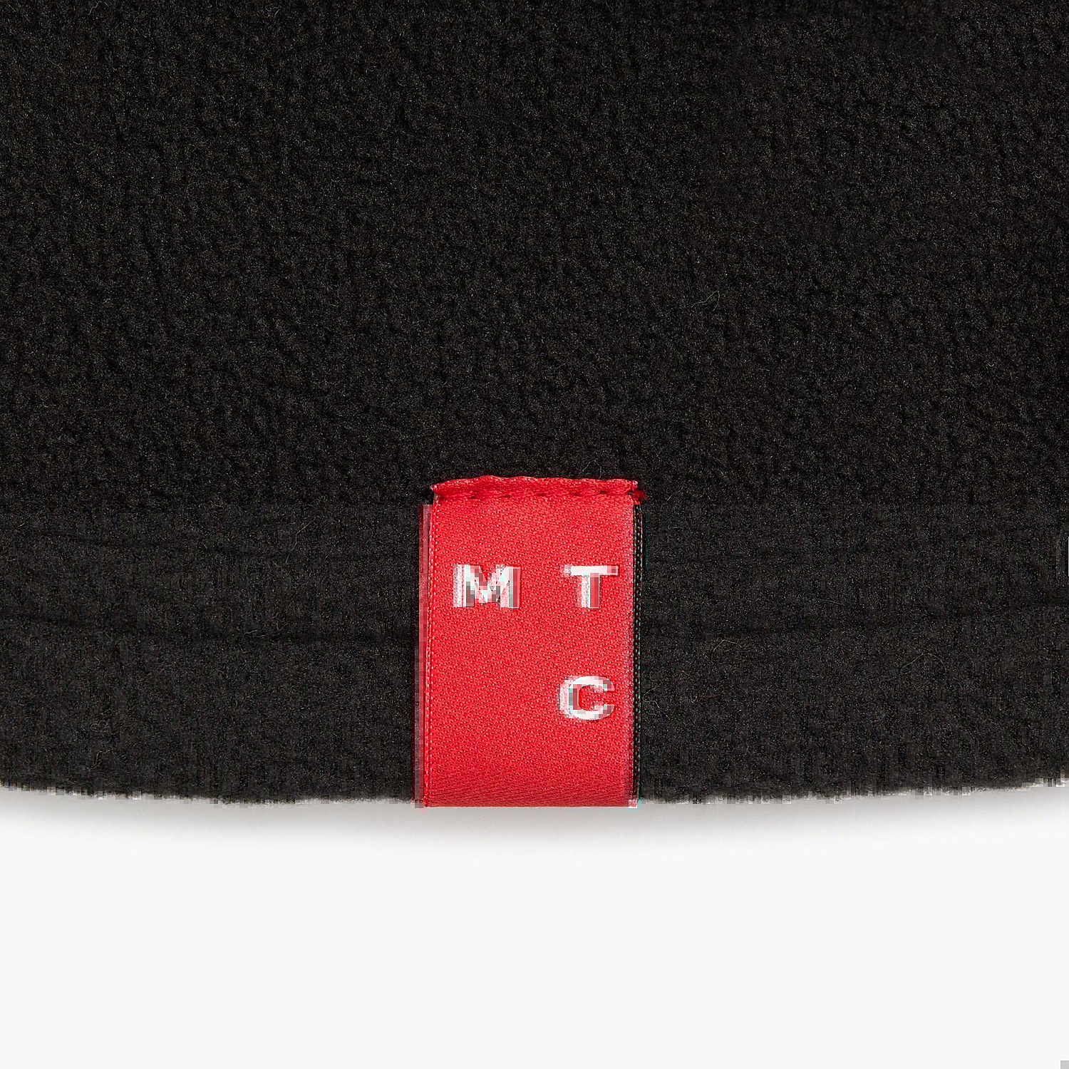 Лейбл тканевый Epsilon, XS, красный с логотипом