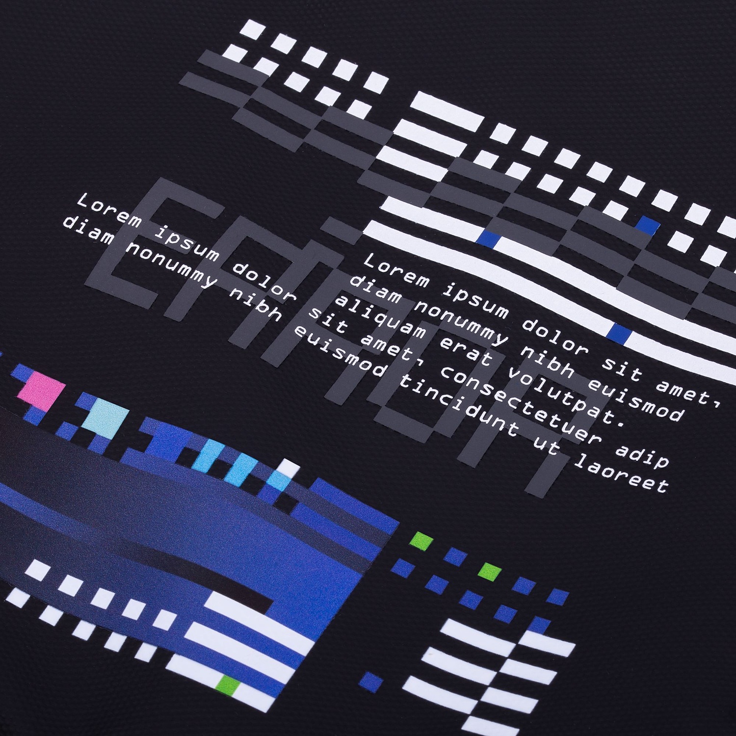 Сумка дорожная Altro, черная с логотипом