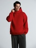 Худи Kulonga Oversize, красное с логотипом