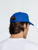 Бейсболка Promo, синяя с логотипом
