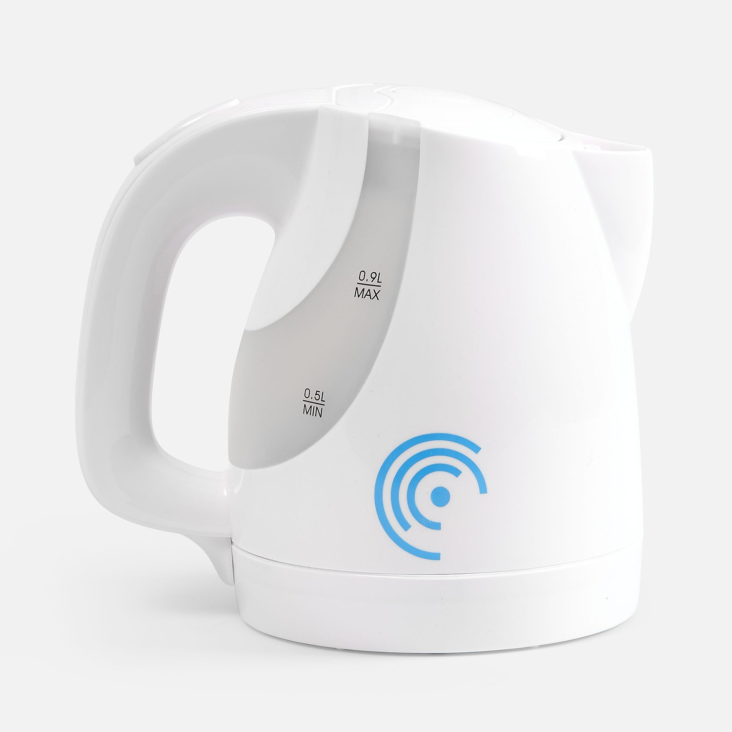 Электрический чайник TwinCups, белый с логотипом