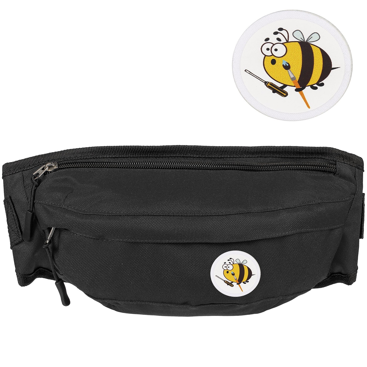 Поясная сумка Urban Out, черная