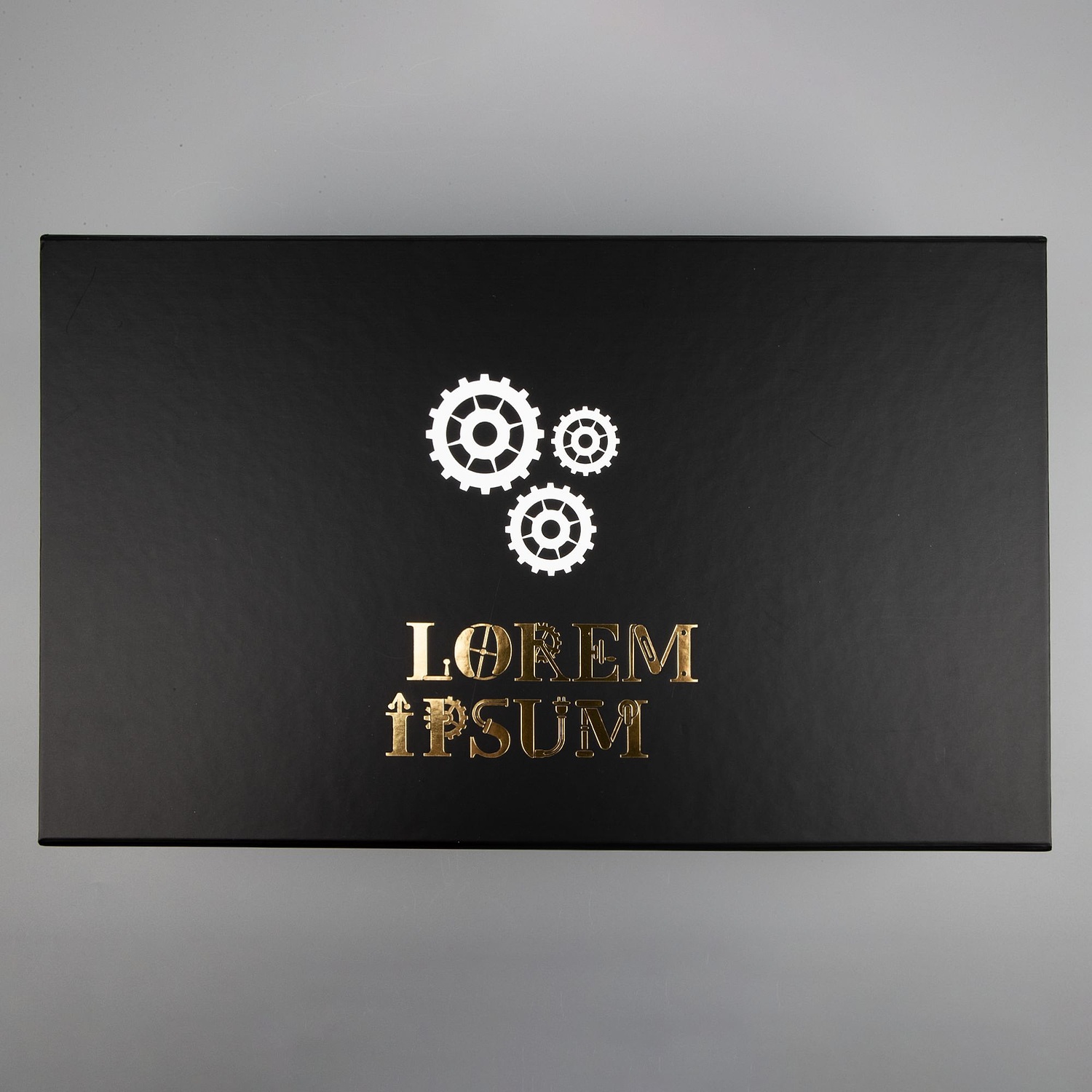 Коробка складная Formeza, M, черная с логотипом