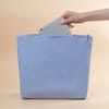 Органайзер Opaque, голубой с логотипом