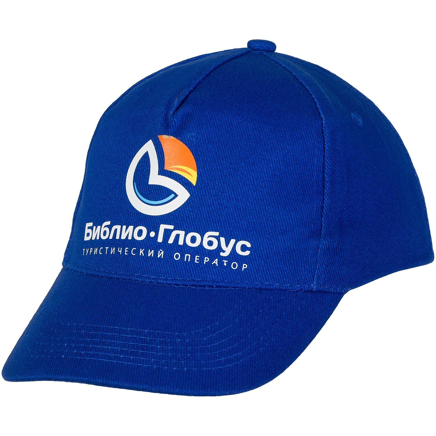 Бейсболка Long Beach, ярко-синяя с логотипом