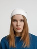 Шапка Pricker, белая с логотипом