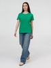 Футболка E190 женская зеленая, размер XL