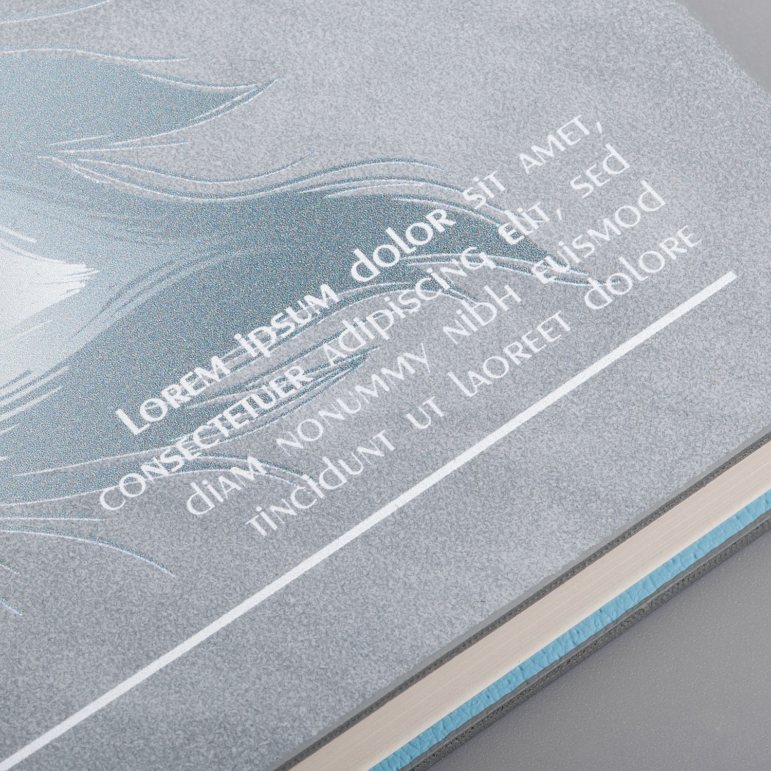 Ежедневник Kuka, недатированный, серый с логотипом