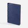 Ежедневник Ringo, недатированный, синий с логотипом