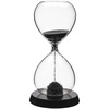 Магнитный антистресс Elusive Time, черный с логотипом