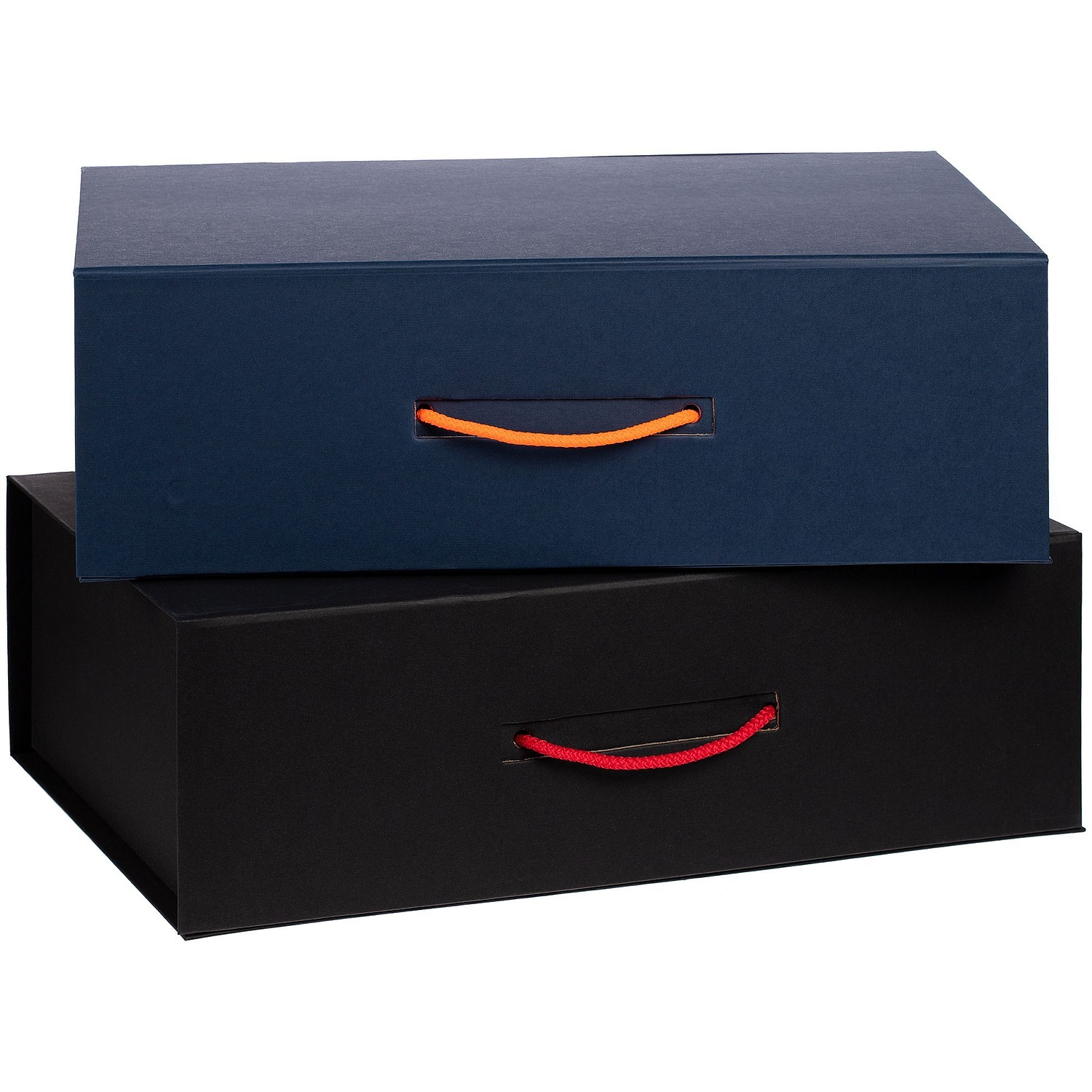 Коробка Big Case, темно-синяя с логотипом