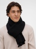 Шарф Laconi, черный с логотипом