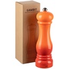 Механическая мельница для специй Gambit, оранжево-красная с логотипом