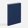 Ежедневник Flex Shall New, недатированный, синий с логотипом