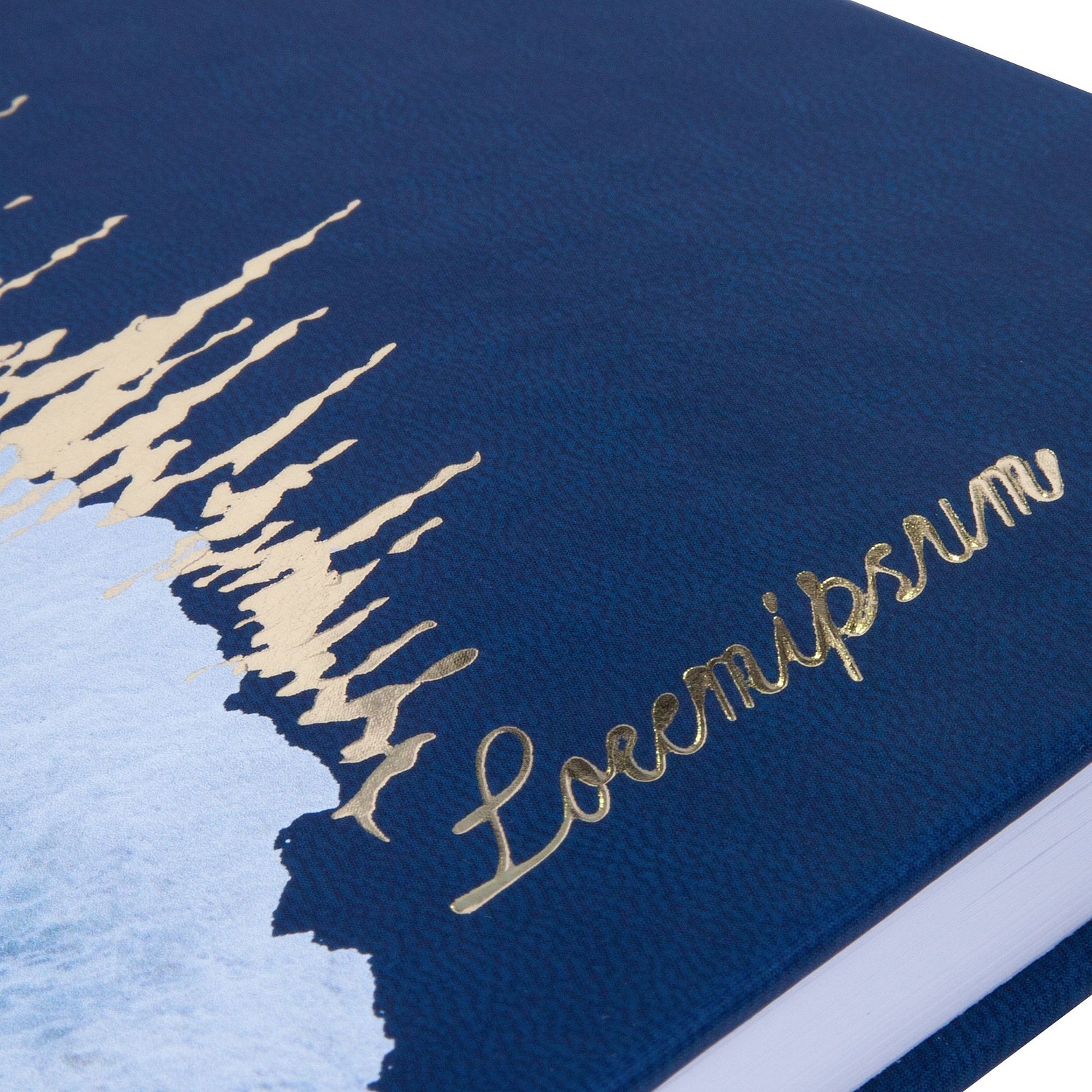 Ежедневник Base Mini, недатированный, темно-синий с логотипом