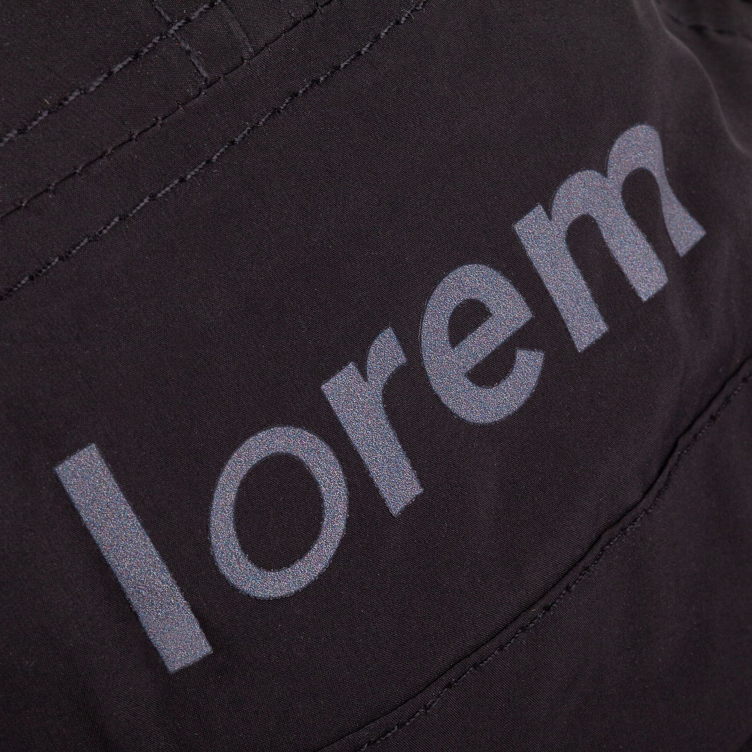 Панама Ben Mac, черная с логотипом