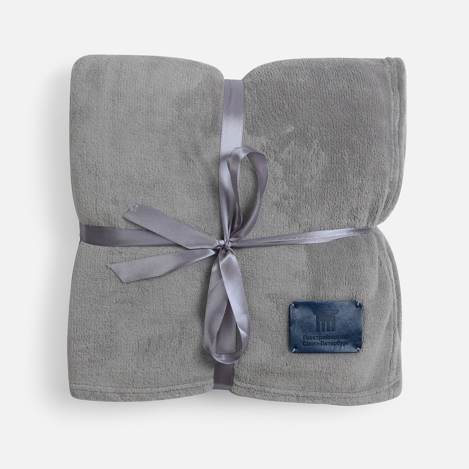 Лейбл кожаный Beta, XL, синий с логотипом